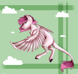 Size: 4544x4302 | Tagged: safe, artist:lunciakkk, imported from derpibooru, oc, oc only, pegasus, pony, commission, female, solo