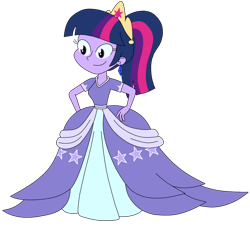 Size: 1024x942 | Tagged: safe, artist:rarity525, imported from derpibooru, twilight sparkle, equestria girls, the last problem, clothes, coronation dress, dress, second coronation dress, simple background, solo, transparent background