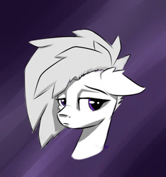 Size: 1280x1368 | Tagged: safe, artist:aurorakins, imported from derpibooru, oc, oc only, earth pony, pony, monochrome, sad, solo