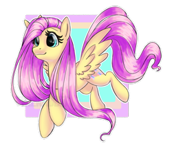 Size: 3440x2897 | Tagged: safe, artist:fotia-kouneli, imported from derpibooru, fluttershy, pegasus, pony, abstract background, female, flying, high res, mare, outline, partial background, simple background, smiling, solo, spread wings, three quarter view, transparent background, white outline, wings