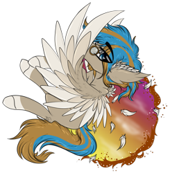 Size: 3231x3295 | Tagged: safe, artist:beamybutt, imported from derpibooru, oc, oc only, pegasus, pony, colored hooves, ear fluff, eyelashes, female, glasses, high res, mare, pegasus oc, simple background, solo, transparent background