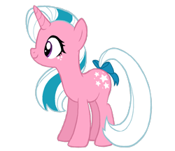 Size: 1500x1300 | Tagged: safe, artist:anonymous, imported from twibooru, milky way (g1), pony, unicorn, drawthread, female, g1, g1 to g4, generation leap, image, mare, png, simple background, solo, transparent background