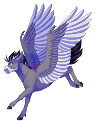 Size: 1800x2300 | Tagged: safe, artist:uunicornicc, imported from derpibooru, oc, oc only, pegasus, pony, colored wings, male, simple background, solo, stallion, two toned wings, white background, wings