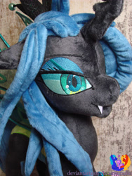 Size: 2304x3072 | Tagged: safe, artist:1stastrastudio, imported from derpibooru, queen chrysalis, changeling, changeling queen, female, high res, irl, photo, plushie, solo