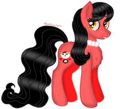 Size: 799x713 | Tagged: safe, artist:madlilon2051, imported from derpibooru, oc, oc only, earth pony, pony, base used, chest fluff, eyelashes, female, jewelry, mare, necklace, pearl necklace, simple background, solo, transparent background