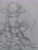 Size: 1944x2592 | Tagged: safe, artist:revgroove, imported from derpibooru, oc, oc only, oc:rev, demon, demon pony, original species, pony, antennae, changeling ears, cigarette, diaper, diaper fetish, fangs, fetish, high pomfs, male, pipbuck, poofy diaper, sit, sitting, slit pupils, smoke, solo, stallion, traditional art, wave, waving