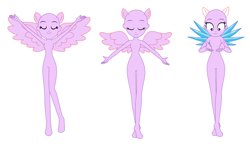 Size: 2228x1284 | Tagged: safe, artist:machakar52, imported from derpibooru, sci-twi, twilight sparkle, alicorn, equestria girls, base, crystal wings, eyes closed, female, pegasus wings, ponied up, simple background, smiling, solo, spread wings, super ponied up, twilight sparkle (alicorn), white background, wings