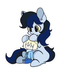 Size: 584x649 | Tagged: safe, imported from derpibooru, oc, oc only, earth pony, pony, earth pony oc, eyebrows, eyebrows visible through hair, oc name needed, simple background, smiling, white background