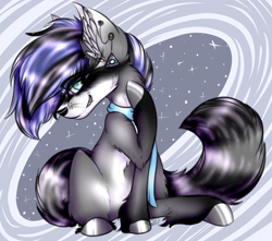 Size: 2389x2115 | Tagged: safe, artist:beamybutt, imported from derpibooru, oc, oc only, earth pony, pony, clothes, ear fluff, ear piercing, earth pony oc, high res, hoof polish, piercing, scarf, stars