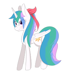 Size: 2500x3000 | Tagged: safe, artist:herusann, imported from derpibooru, princess celestia, alicorn, pony, alternate hairstyle, eyelashes, female, high res, mare, simple background, smiling, solo, transparent background