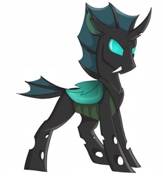 Size: 2056x2219 | Tagged: safe, artist:rutkotka, imported from derpibooru, oc, oc only, changeling, changeling oc, high res, simple background, solo, white background