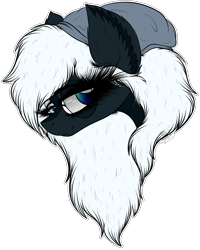 Size: 2239x2803 | Tagged: safe, artist:beamybutt, imported from derpibooru, oc, oc only, earth pony, pony, beanie, ear fluff, eyelashes, glasses, hat, high res, simple background, transparent background