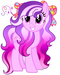 Size: 1049x1299 | Tagged: safe, artist:madlilon2051, imported from derpibooru, oc, oc only, earth pony, pony, base used, earth pony oc, eyelashes, female, full body, gradient mane, gradient tail, grin, mare, purple eyes, show accurate, simple background, smiling, solo, standing, tail, transparent background