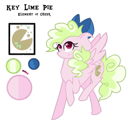 Size: 1446x1406 | Tagged: safe, artist:gallantserver, imported from derpibooru, oc, oc only, oc:key lime pie, pegasus, pony, female, mare, offspring, parent:cheese sandwich, parent:pinkie pie, parents:cheesepie, simple background, solo, transparent background