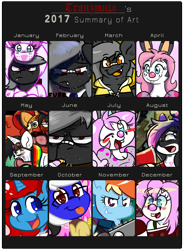 Size: 1000x1357 | Tagged: safe, artist:tranzmuteproductions, imported from derpibooru, rainbow dash, oc, oc:lightning bliss, oc:tranzmute, anthro, bat pony, pony, rabbit, unicorn, :p, animal, anthro with ponies, bandaid, bat pony oc, blackletter, blushing, clown, female, glasses, goggles, grumpy, horn, male, mare, one eye closed, smiling, smirk, stallion, tongue out, unicorn oc, wink