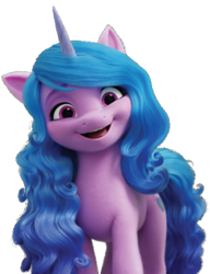 Size: 250x326 | Tagged: safe, edit, edited screencap, imported from derpibooru, screencap, izzy moonbow, pony, unicorn, spoiler:my little pony: a new generation, background removed, cute, female, g5, mare, my little pony: a new generation, simple background, solo, transparent background