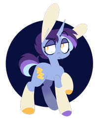 Size: 1668x1994 | Tagged: safe, artist:glowfangs, imported from derpibooru, oc, oc only, oc:know-it-all, pony, unicorn, big ears, coat markings, colored hooves, female, horn, magical lesbian spawn, mare, offspring, parent:starlight glimmer, parent:trixie, parents:startrix, partially transparent background, simple background, socks (coat markings), solo, transparent background, unicorn oc