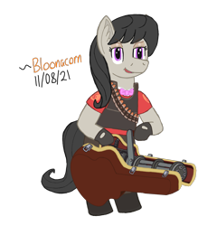 Size: 1681x1751 | Tagged: safe, artist:bloonacorn, octavia melody, earth pony, team fortress 2