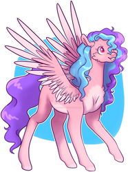 Size: 1024x1379 | Tagged: safe, artist:hopenotfound, imported from derpibooru, oc, oc only, oc:bella pinksavage, pegasus, pony, female, mare, simple background, solo, transparent background