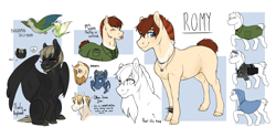 Size: 3205x1600 | Tagged: safe, artist:royvdhel-art, imported from derpibooru, oc, oc only, oc:romy, bird, earth pony, pegasus, pony, bust, clothes, earth pony oc, female, mare, pegasus oc, smiling, story included