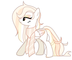 Size: 2400x2000 | Tagged: safe, imported from derpibooru, oc, oc only, oc:ekkler, pegasus, pony, clothes, female, frown, high res, mare, pegasus oc, scarf, side view, simple background, solo, transparent background