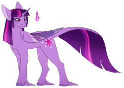 Size: 2522x1782 | Tagged: safe, artist:erroremma, imported from derpibooru, twilight sparkle, alicorn, pony, hime cut, simple background, solo, transparent background, twilight sparkle (alicorn), unshorn fetlocks