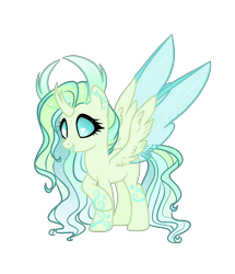 Size: 1290x1500 | Tagged: safe, artist:just-silvushka, imported from derpibooru, oc, oc only, changepony, hybrid, pony, base used, eyelashes, horn, interspecies offspring, magical lesbian spawn, offspring, parent:fluttershy, parent:queen chrysalis, parents:chrysashy, simple background, transparent background, wings