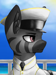 Size: 3120x4200 | Tagged: safe, artist:闪电_lightning, imported from derpibooru, oc, zebra, equestria at war mod