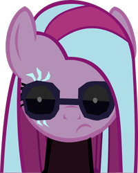 Size: 1280x1604 | Tagged: safe, artist:benpictures1, imported from derpibooru, pinkie pie, earth pony, pony, comic:the storm kingdom, my little pony: the movie, bad end, bodysuit, clothes, command 6, commander pinkie diana pie, crystal of light, female, goggles, inkscape, mare, pinkamena diane pie, simple background, solo, transparent background, vector