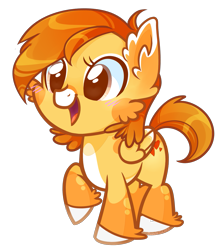 Size: 1301x1470 | Tagged: safe, artist:khimi-chan, imported from derpibooru, oc, oc only, pegasus, pony, ear fluff, eyelashes, female, mare, pegasus oc, simple background, smiling, solo, transparent background, unshorn fetlocks, wings