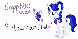 Size: 4160x2104 | Tagged: safe, artist:ginmay, imported from derpibooru, oc, oc only, oc:sapphire star, pony, unicorn, female, horn, simple background, smiling, solo, transparent background, unicorn oc