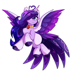 Size: 2400x2400 | Tagged: safe, artist:star-theft, imported from derpibooru, oc, oc only, alicorn, pony, alicorn oc, high res, horn, simple background, solo, transparent background, wings