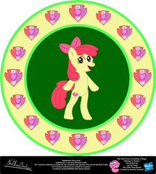 Size: 3468x3867 | Tagged: safe, artist:strykarispeeder, imported from derpibooru, apple bloom, earth pony, pony, bipedal, female, filly, high res, open mouth, simple background, solo, transparent background