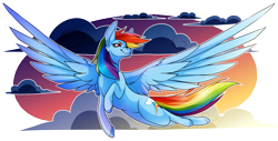 Size: 2759x1404 | Tagged: safe, artist:erroremma, imported from derpibooru, rainbow dash, pegasus, pony, backwards cutie mark, flying, simple background, solo, transparent background