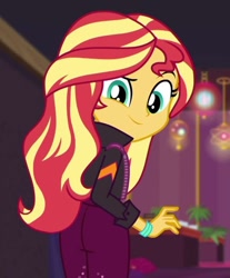 Size: 736x890 | Tagged: safe, imported from derpibooru, screencap, sunset shimmer, equestria girls, ass, bunset shimmer, butt, cropped, female, looking at you, looking back, looking back at you, solo