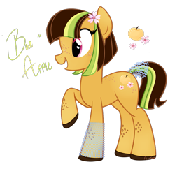 Size: 999x967 | Tagged: safe, artist:khimi-chan, imported from derpibooru, oc, oc only, earth pony, pony, colored hooves, earth pony oc, eyelashes, female, flower, flower in hair, mare, simple background, smiling, solo, transparent background