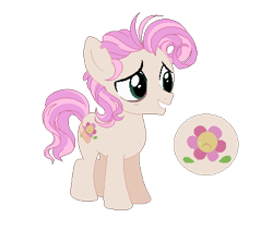 Size: 418x353 | Tagged: safe, artist:enifersuch, imported from derpibooru, oc, oc only, earth pony, pony, bags under eyes, base used, colt, earth pony oc, grin, magical lesbian spawn, male, offspring, parent:cheerilee, parent:fluttershy, simple background, smiling, solo, transparent background