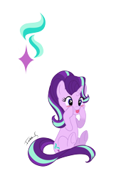 Size: 4961x7016 | Tagged: safe, artist:memprices, imported from derpibooru, starlight glimmer, pony, unicorn, :p, blushing, cute, derp, female, glimmerbetes, high res, hooves on face, mare, mlem, png, request, silly, simple background, sitting, smiling, solo, tongue out, transparent background, vector