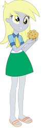 Size: 583x1768 | Tagged: source needed, safe, artist:masem, edit, imported from derpibooru, derpy hooves, equestria girls, clothes, dress, editor needed, feet, female, food, muffin, sandals, show accurate, simple background, solo, transparent background, vector