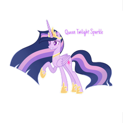 Size: 1600x1600 | Tagged: safe, artist:88astra88, imported from derpibooru, twilight sparkle, alicorn, pony, the last problem, base used, crown, cutie mark, eyelashes, female, grin, hoof shoes, horn, jewelry, mare, necklace, older, older twilight, princess twilight 2.0, raised hoof, regalia, smiling, twilight sparkle (alicorn), wings