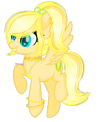 Size: 1016x1230 | Tagged: safe, artist:fantarianna, imported from derpibooru, oc, oc only, pegasus, pony, bracelet, eyelashes, female, grin, jewelry, mare, necklace, pegasus oc, simple background, smiling, solo, transparent background, wings