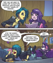 Size: 863x1027 | Tagged: safe, artist:michela cacciatore, idw, imported from derpibooru, human, equestria girls, spoiler:comicgenerations01, dyre, female, grackle, my little pony: generations