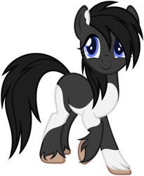 Size: 1024x1246 | Tagged: safe, artist:pegasski, imported from derpibooru, oc, oc:whisper (pegasski), earth pony, pony, female, mare, simple background, solo, transparent background