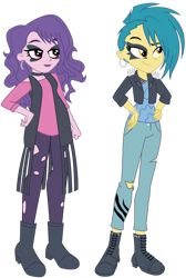 Size: 1920x2863 | Tagged: safe, artist:lhenao, artist:selenaede, idw, imported from derpibooru, human, equestria girls, spoiler:comic, spoiler:comicgenerations, base used, dyre, female, grackle, my little pony: generations, simple background, transparent background, vector, witch