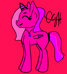 Size: 852x937 | Tagged: safe, imported from derpibooru, oc, oc:pinkiecintia, alicorn, earth pony, pegasus, unicorn, alicorn oc, horn, pinkiecintia, wings