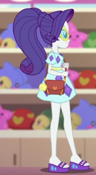 Size: 314x570 | Tagged: safe, imported from derpibooru, screencap, rarity, equestria girls, equestria girls series, spring breakdown, spoiler:eqg series (season 2), cropped, feet, glasses, sandals, solo