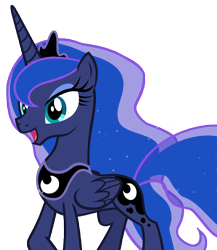 Size: 7788x8962 | Tagged: safe, artist:andoanimalia, imported from derpibooru, princess luna, alicorn, to where and back again, female, simple background, transparent background, vector