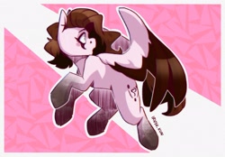 Size: 2048x1423 | Tagged: safe, artist:lrusu, imported from derpibooru, oc, oc only, pegasus, pony, solo