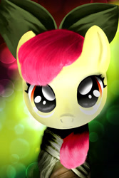 Size: 1284x1923 | Tagged: safe, artist:bernarddk, imported from derpibooru, apple bloom, earth pony, pony, clothes, female, filly, military uniform, solo, uniform