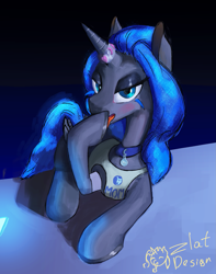 Size: 1553x1971 | Tagged: safe, artist:zlatdesign, imported from derpibooru, princess luna, alicorn, solo